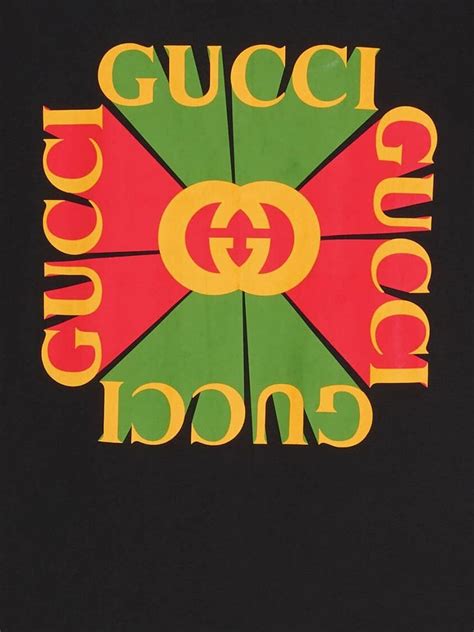 gucci t shirt small logo|vintage gucci logo t shirt.